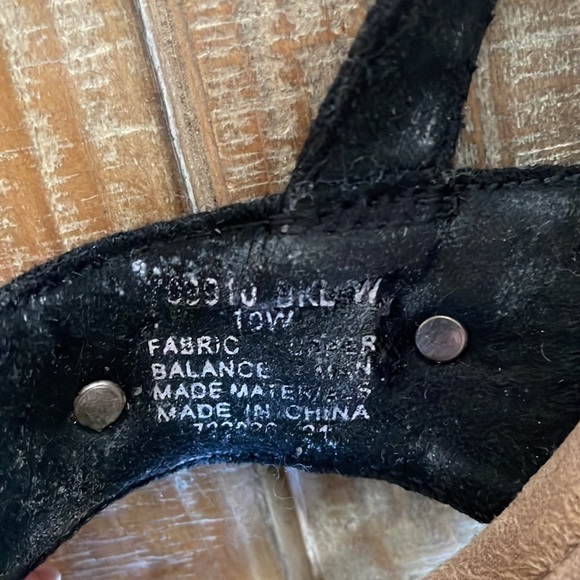 Minnetonka Silvie Slingback Sandals Black Size 10 - Picture 5 of 10